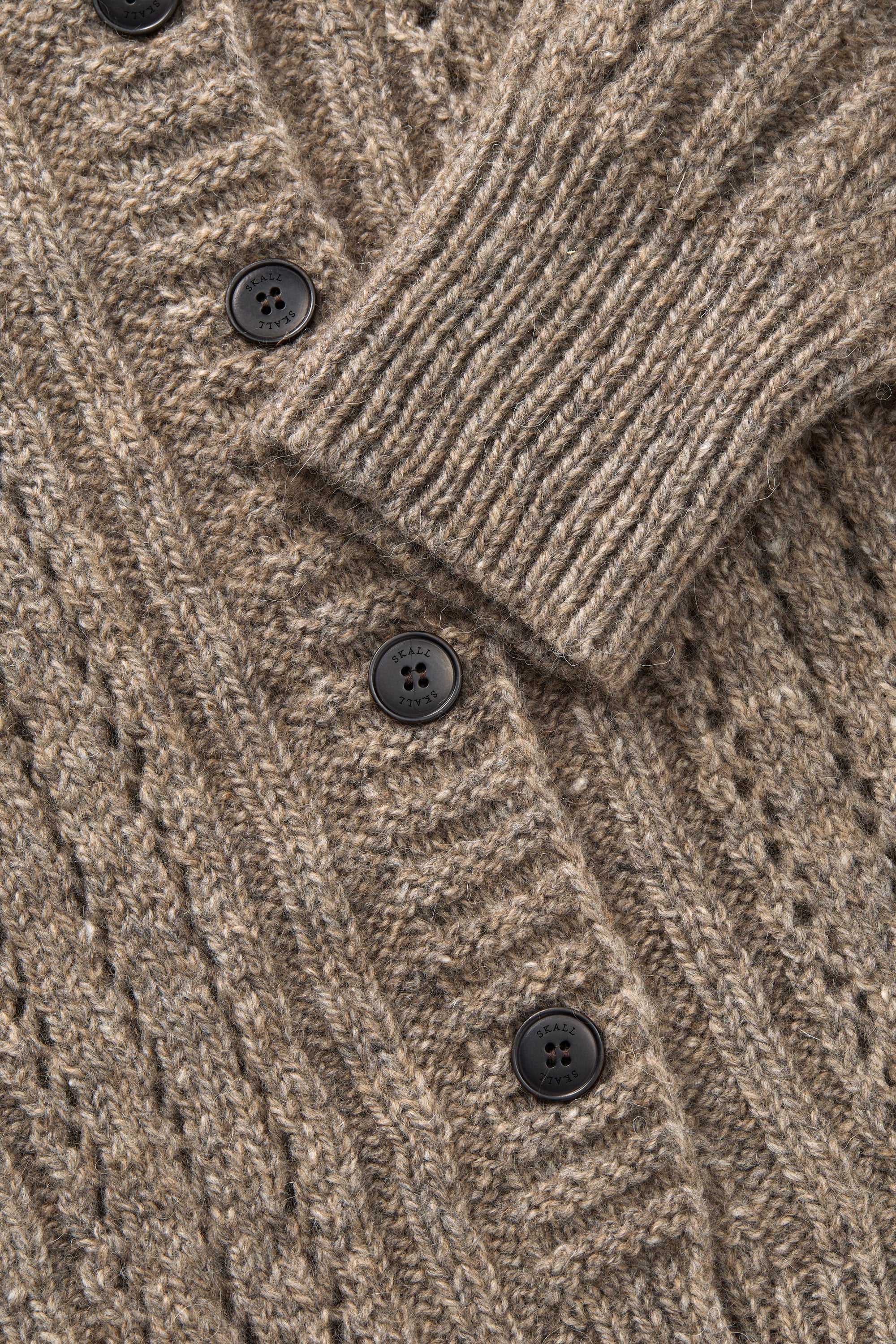 Skall Studio Dagmar cardigan Cardigan Light brown